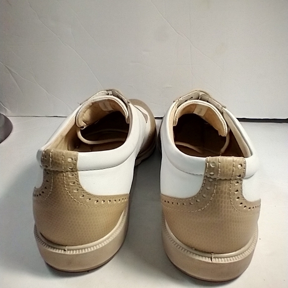 Ecco Hydromax Wingtip Oxford Golf Shoes Women’s sz 8(39). - Picture 4 of 10